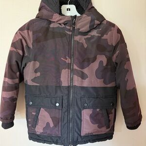 Michael Kors Black Camouflage Jacket